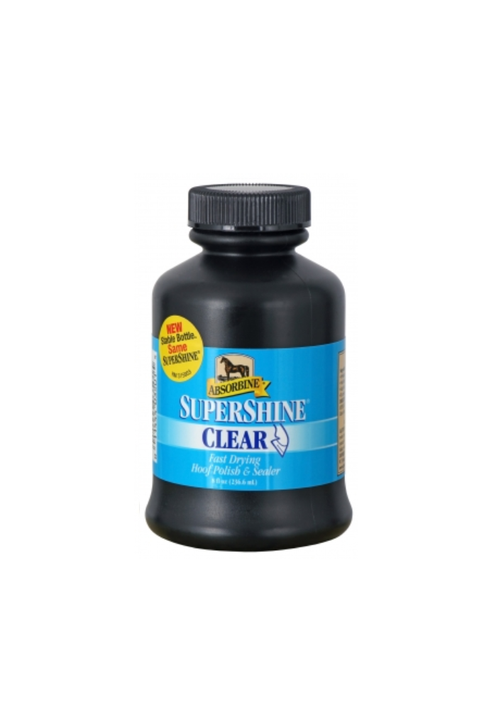 Absorbine SuperShine Hoof Polish black und clear