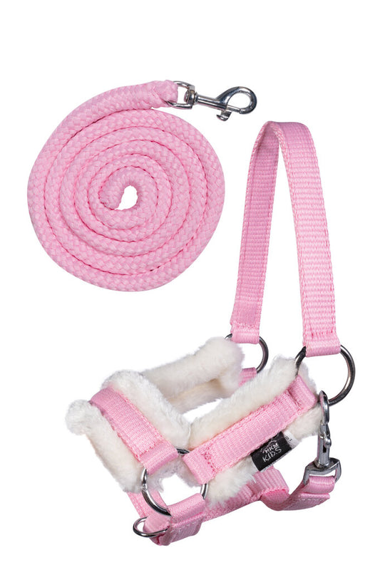 Hobby Horse Plüschalfter mit Strick in rosa