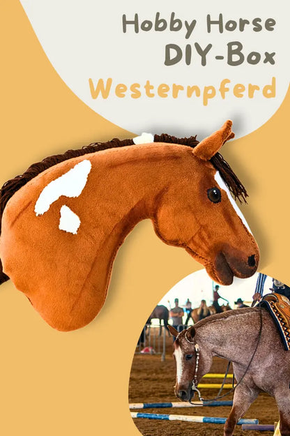 Finnisches Hobby Horse im Vergleich zu realistischem Pferd