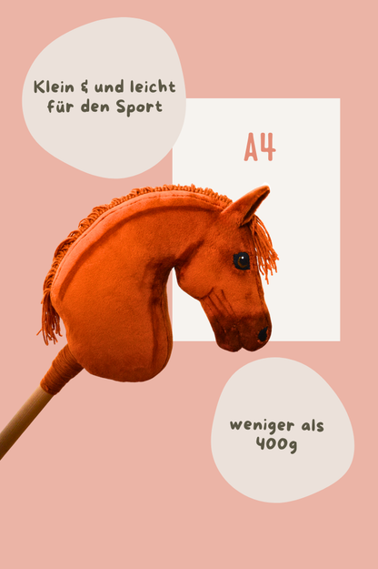 DIY Hobby Horse Fuchs freigestellt