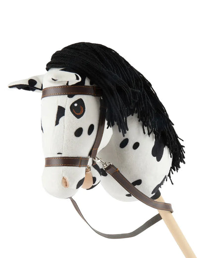 Bieco Hobby Horse mit Trense und abnehmbarem Schweif | Größe: M