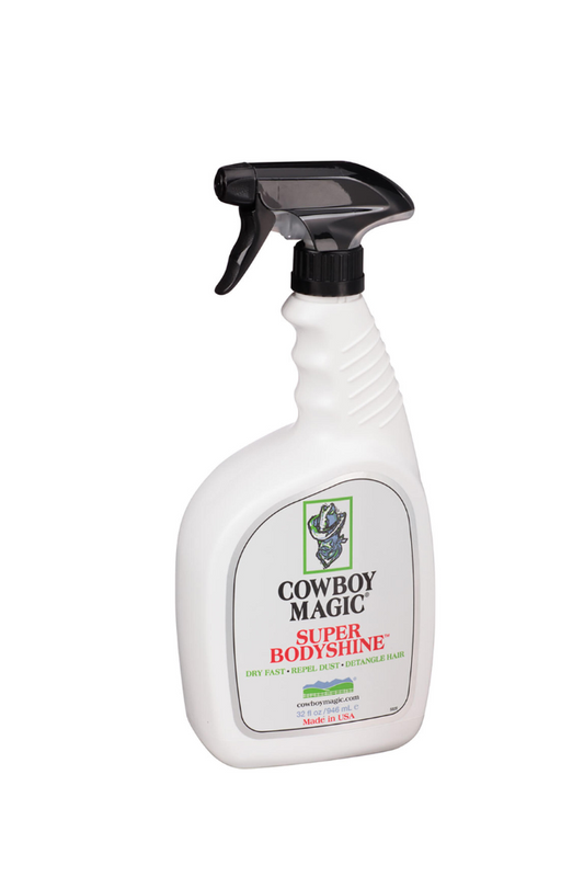 Sprayflasche mit Cowboy Magic Super Bodyshine
