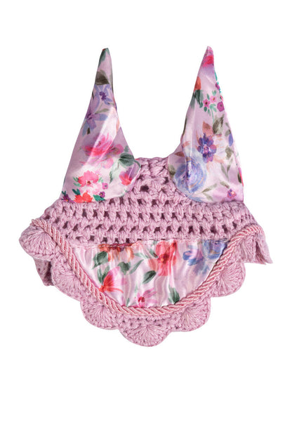 Fliegenhaube für Hobby Horse mit Blumenmuster