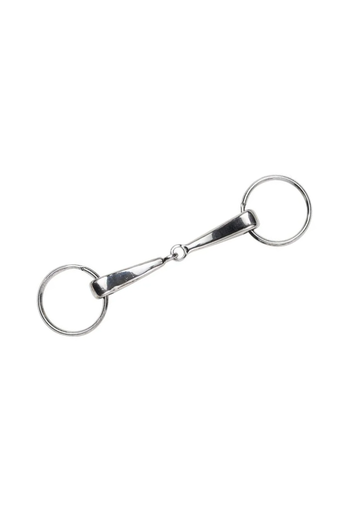 Gebissstück als Schlüssel- oder Rucksackanhänger freigestellt