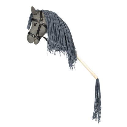 byAstrup Hobby Horse - Grau mit abnehmbarem Schweif - M