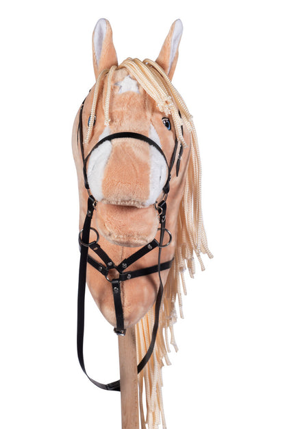 Hobby Horsing Martingal mit Hobby Horse Trense