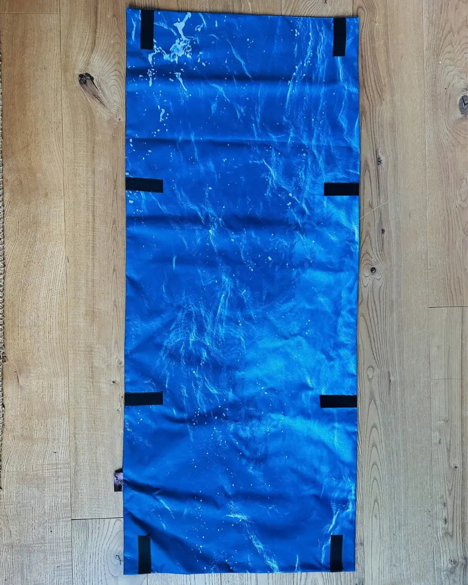 Flexibler Hobby Horsing Wassergraben für Hobby Horsing Turniere mit Klettverschluss-System.