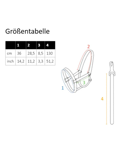 masstabelle hkm hobby horsing plüschhalfter