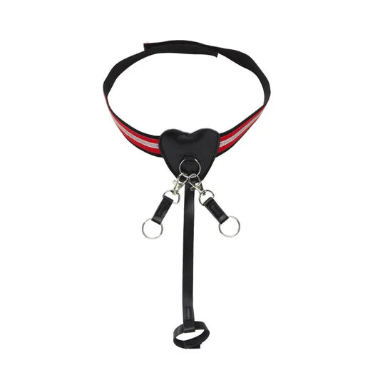 Martingal in schwarz für Hobby Horsing