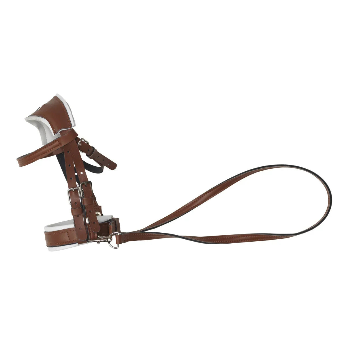 Zaumzeug für Hobby Horsing in braun