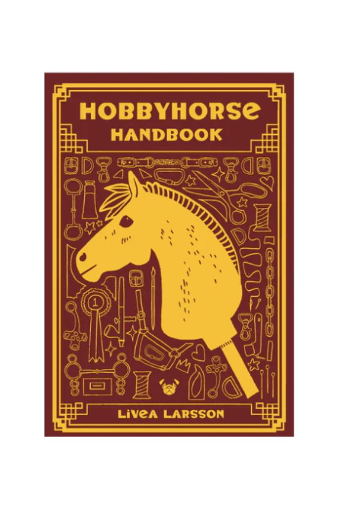 Hobby Horse Buch von Livea Larsson - Cover mit gelben Hobby Horse