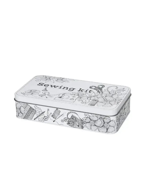 panduro nähset hobby horsing  in einer weißen metallbox