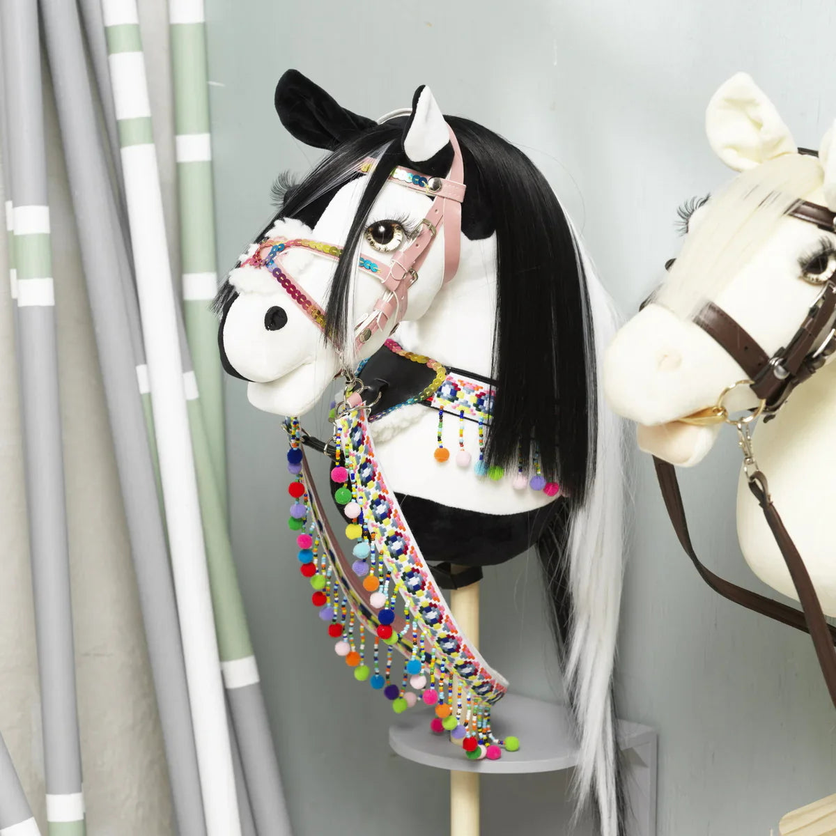 Basteltipp mit rosa Hobby Horse Trense